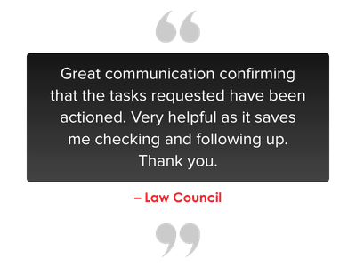 Law Council Testimonial Netier Managed IT Tech Support Canberra Brisbane Sydney