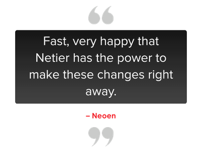 Neoen Testimonial Netier Managed IT Tech Support Canberra Brisbane Sydney